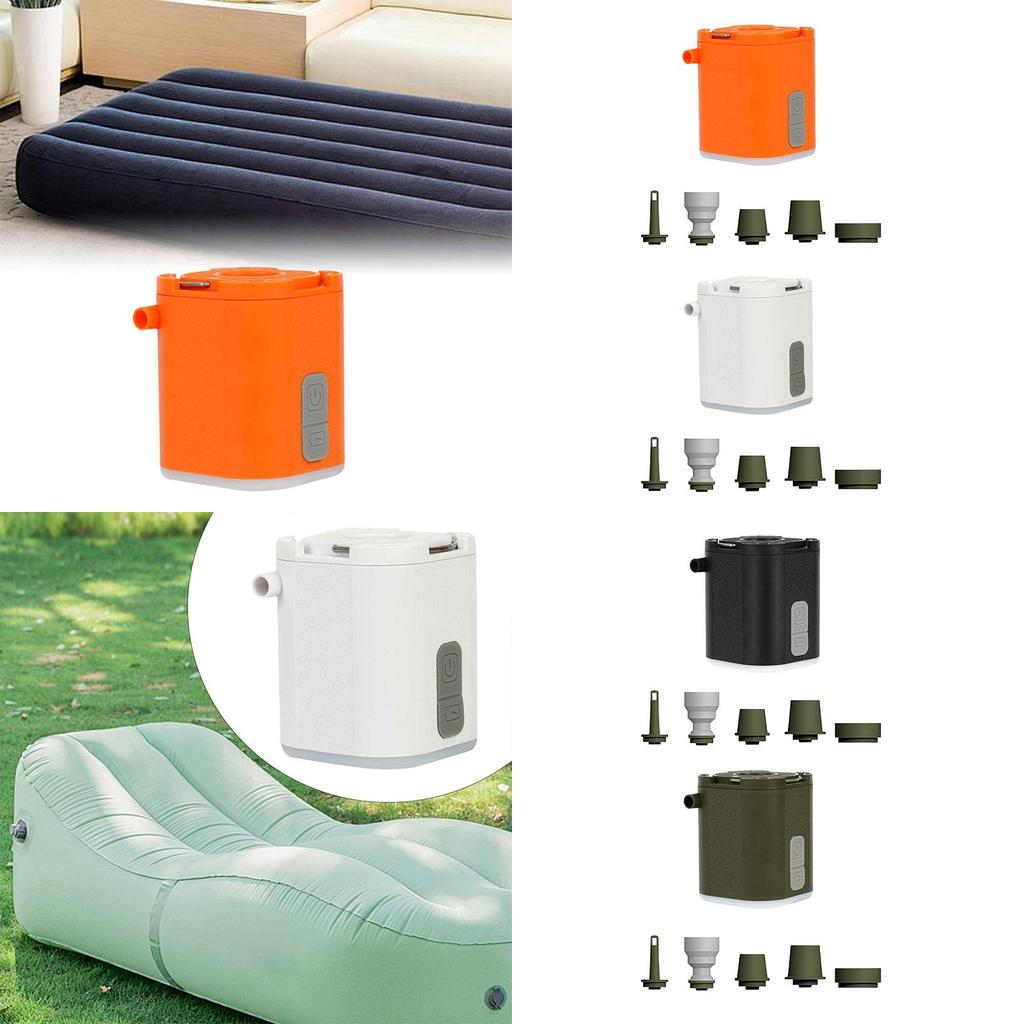 Electric Air Pump for Inflatables with Light Type C Port for Sleeping Pads