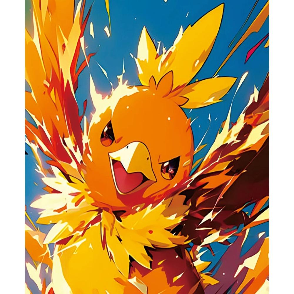 

Pokemon Home Decoration Canvas Painting HD Anime Colorful Poster Figure Squirtle Gengar Pikachu Charmander Wall Art Picture Gift 21X30CMNo Framed