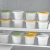 Storage Box, Draining Water Freshness Keeper, Keeps Food Fresh Food-Safe Container, for Garlic And Onions