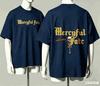 Mercyful Fate pour T-shirt Cadeau Fan Hommes Femmes Harajuku Surdimensionné Unisexe Manches Courtes Streetwear haute qualité Couples Classique doux Mode Rétro