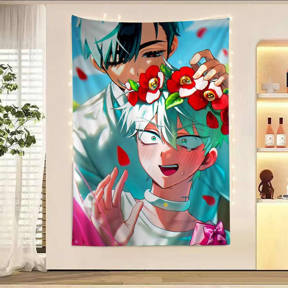 Anime ALIEN STAGE Cartoon Tapestry Wall Hanging Decoration Household Home Decor