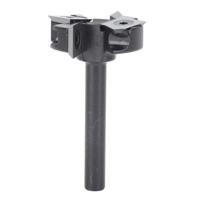 CNC Spoilboard Surfacing Router Bit 8mm Shank 4 Flute Slab Flattening Carbide Insert Cutter Style