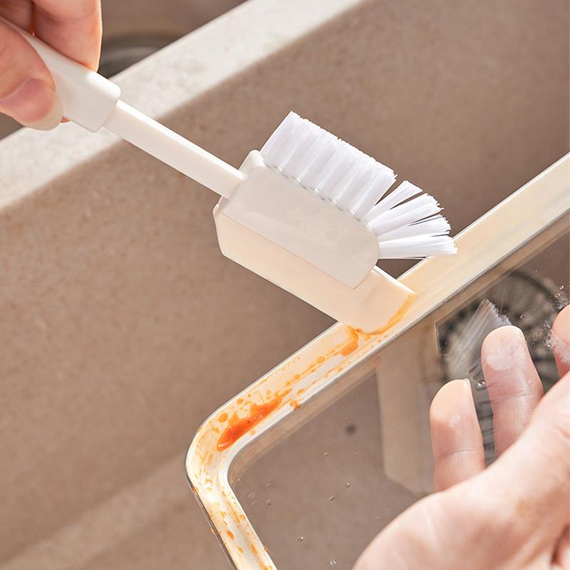Multi Kitchen Purpose Cleaning Brush For Stove Sink Gap And Scraping Surface