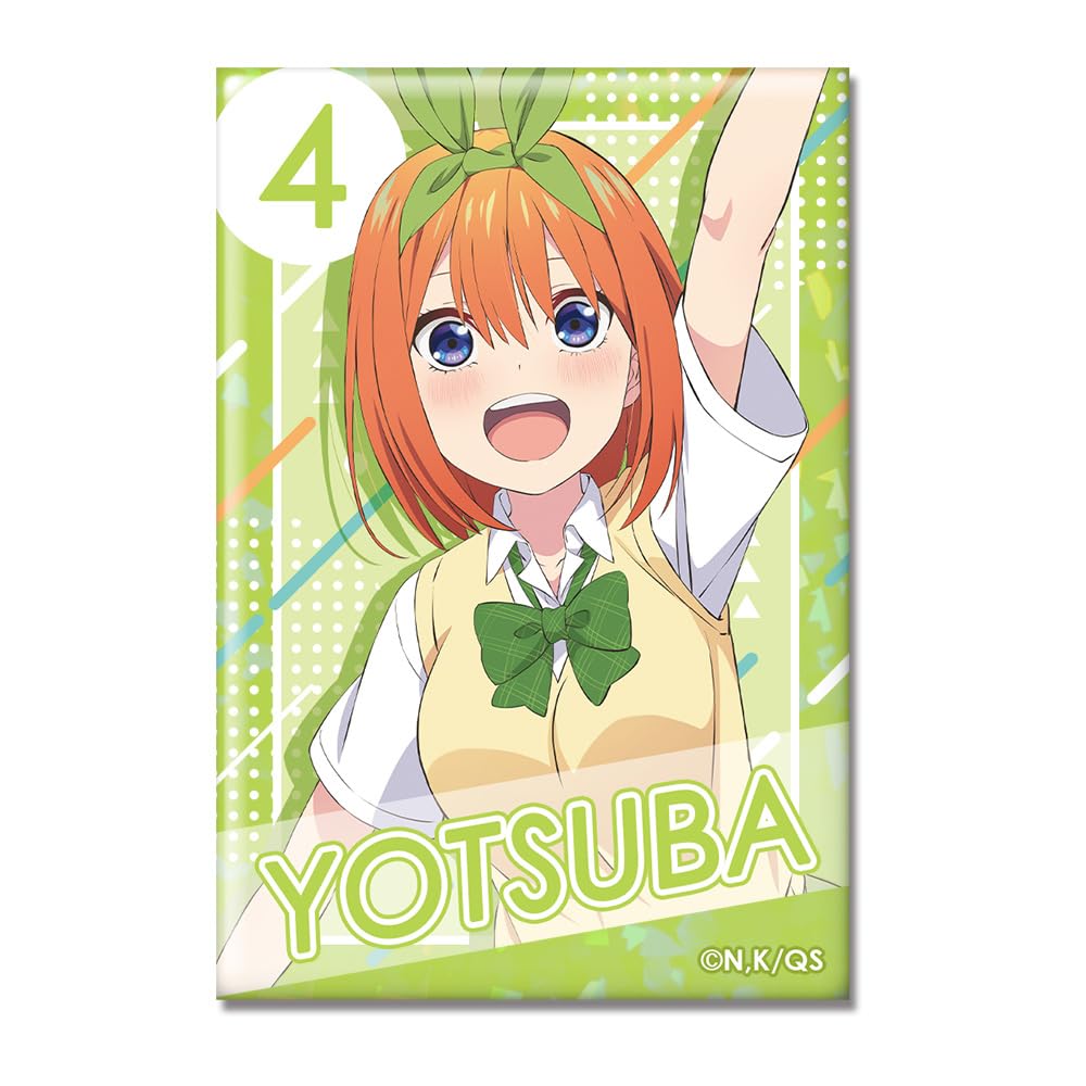 

License Agent The Quintessential Hologram Can Badge Yotsuba Quintuplets Nakano/A HBAN-G003-m07