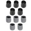 5 Pcs Crutch Tips Thick Rubber Single Angle Cane Foot Cane Walking Stick Crutch Foot Pad