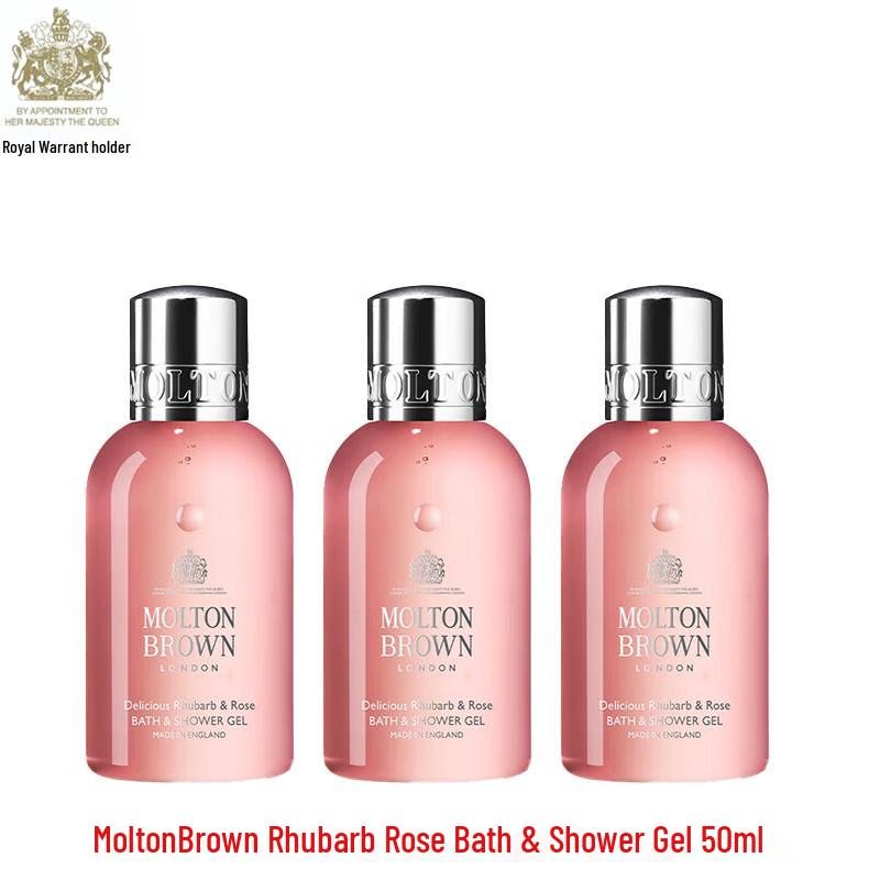 

Molton Brown Rhubarb & Rose Bath & Shower Gel Set