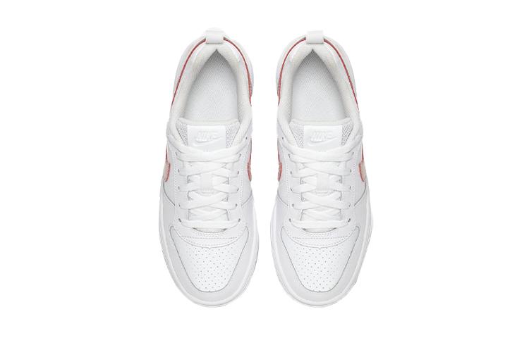 Nike Court Borough Low 'White Pink' GS 845104-101