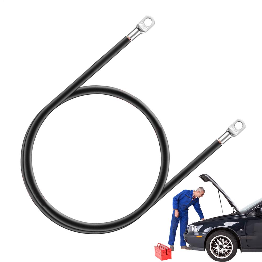 Battery Wire Car Battery Cables Parts Cord Connectors Accessories Replacement Connection For Motorcycle Golf Marine Trucks