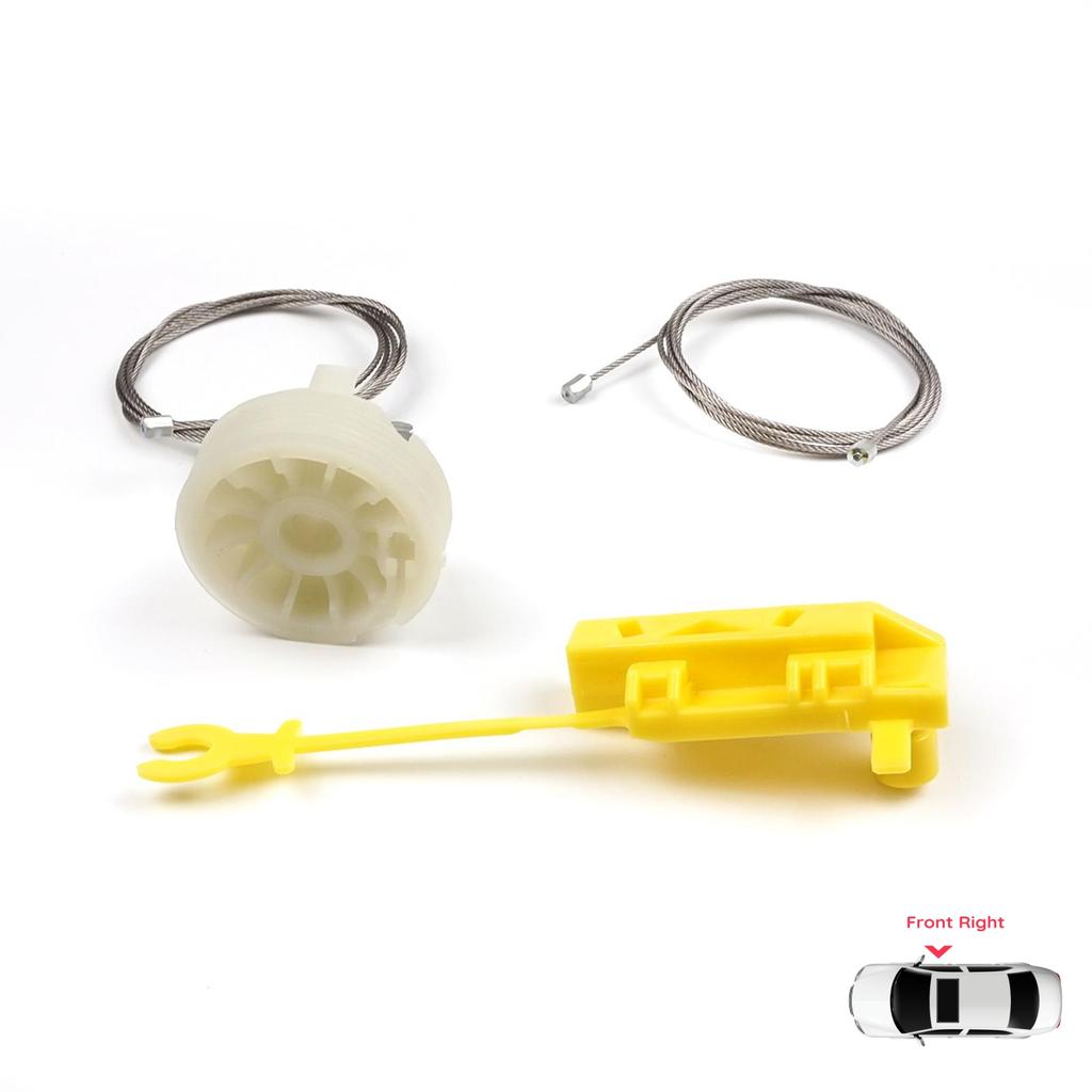 BWR5498 Zestaw naprawczy podnośnika szyb elektrycznych przód prawy do Renault Trafic MK2 X83 JL FL EL Vivaro Primastar 2001-2015 7700311821