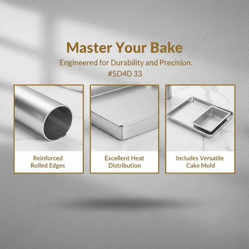 Non Stick Food Grade Baking Pans Are Suitable For Baking Cookies And Bread