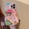 Oil Painting Suitable for Iphone14 Mobile Phone Case Apple 15pro Max Protective Case 1316 Girl 11 Transparent