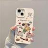 Christmas Puppy Frosted Phone Case for iPhone 16 Pro/15/XS/XR – Drop-proof Protection