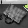 Business Bags Men'S Handbags, Plaid Briefcases, Shoulder Bags, Messenger Bags, Backpacks, Trendy Computer Men'S Bags