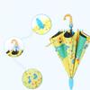 Creative Cute Cartoon Umbrella Kids Rain Sun Umbrellas Children Rainbow Umbrellas Semi Automatic For boys girls Drop Shipping