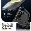 For Samsung Galaxy S26 / S26 Pro Magnetic Case Ring Kickstand PC + TPU Hybrid Phone Cover