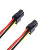 Chenyang CY ATX Molex Microfit Connector Male To Male Power Pitch 4-Pin Cable, 60cm, 3.0mm