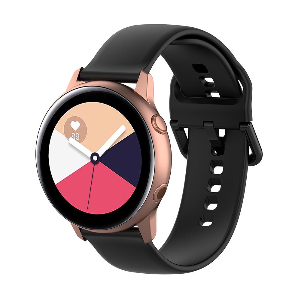 Bands for Galaxy Watch Active2 R500 R830 R820 20mm Silicone Replacement Strap for Galaxy Watch Active 2