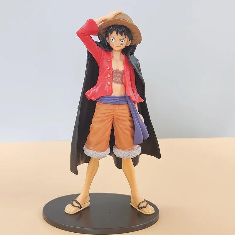 15cm One Piece Luffy Gear 5 Action Figure Sun God Nika Statue Anime Figurine Pvc Model Doll Collection Toy Gift Kids