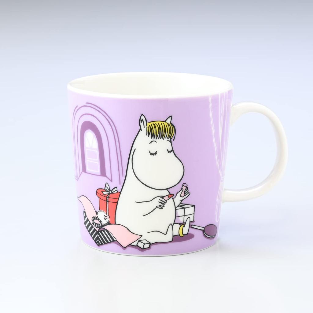 Arabia Mumins Klassische Tasse Teller 1052351 & Set, Schnorchel-Mädchen, [Gebraucht]