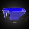 Dark Blue Painting Bucket PP Holding Paint Cup Wall Painting Handheld Paint Cup  Home Improvement