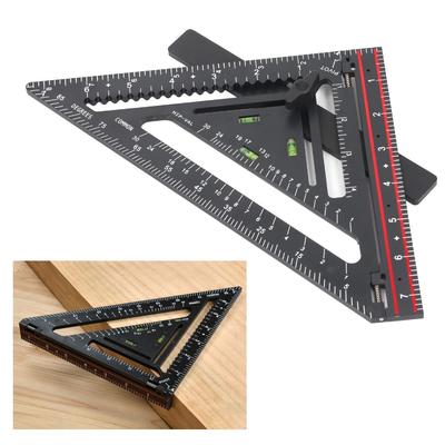 90 Degree Folding Square Multipurpose Design Woodworking Square Triangle Ruler Construction Work