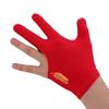 Cue Gloves Non Slip Three Finger Billiard Gloves Left Hand Gloves Letter Snooker Billiard Gloves