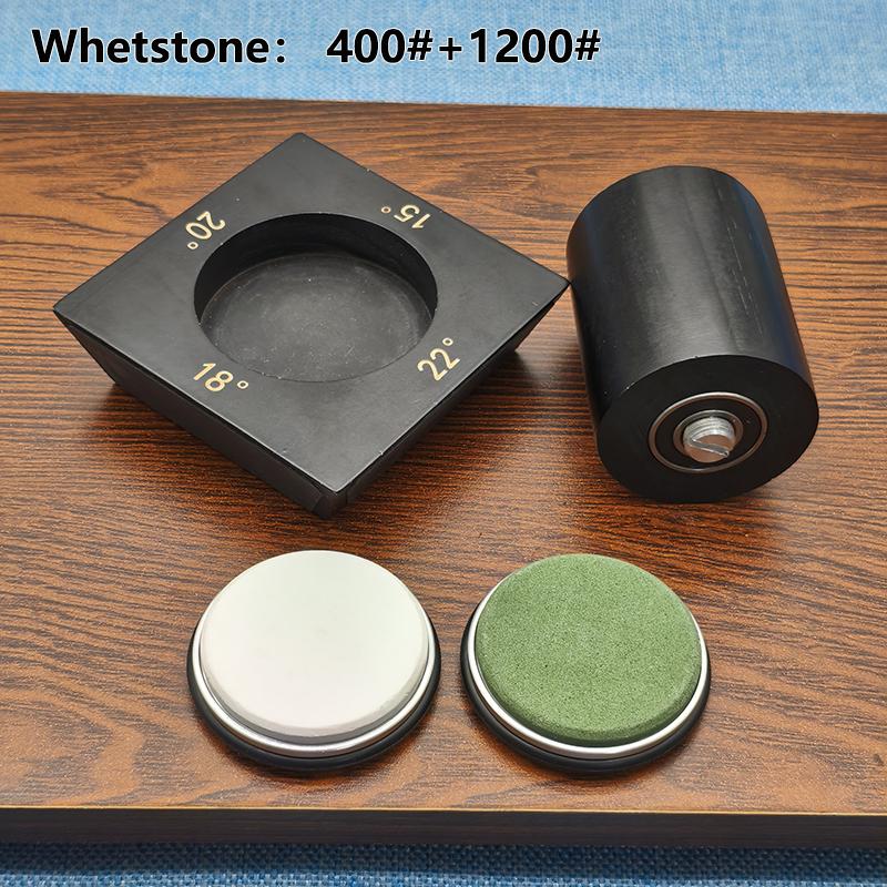 

Набор роликовой точилки для ножей для заточки роликовых ножей с прямым лезвием с промышленными алмазами, набор шеф-ножей As Photos