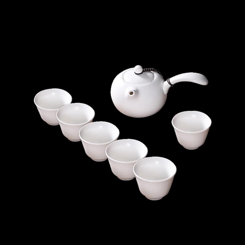 

Wushiyuan Ding Kiln Side Handle Teaware Set