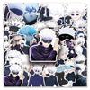 50 Pieces of Wujou Graffiti Stickers Cartoon Japanese Manga Magic Return To Battle Decorative Mobile Phone Water Cup Suitcase Stickers