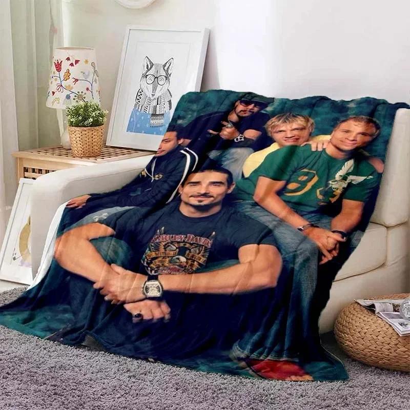 Backstreet Boys Blanket Lightweight Soft Breathable Throw for Bed Sofa Outdoor Travel Home Textiles