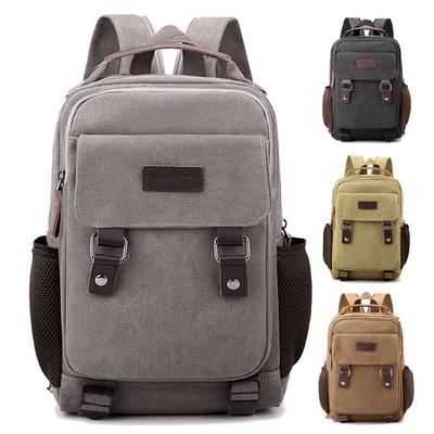 Laptop-Rucksack aus Segeltuch für Herren, Rucksack, Reiserucksack, Schultasche, wasserdicht, für Herren, Rucksack, Mochila