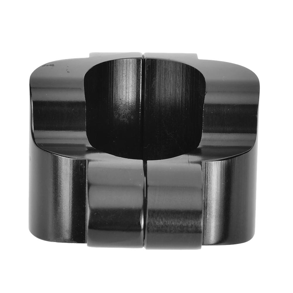 Adaptador de Altura Elevador de Manillar de Motocicleta de Aluminio Compatible con Forty Eight XL1200X Negro