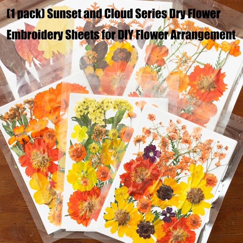 Natural Dried Flower For Epoxy Resin Molds Dry Flowers and Leaves Set for Art Craft Candle Jewelry Making Scrapbooking