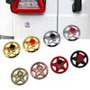 3D Metal Skull Logo Modification Decorative Motorcycle Car Emblem Badge Sticker