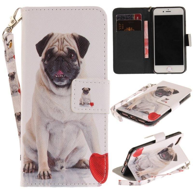 pug wallet phone case