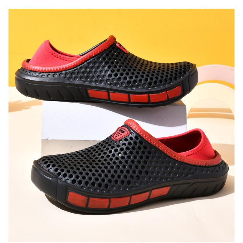 Atmungsaktive EVA-Clogs für Herren, leichte Strand-Freizeitschuhe zum Hineinschlüpfen mit