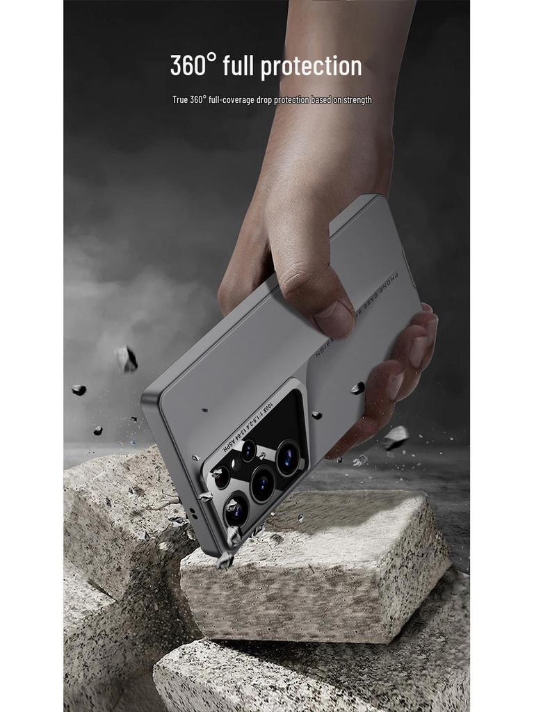 Samsung S25 Ultra-Thin Phone Case: Blade Warrior Edge S24U Light Luxury Creative Design