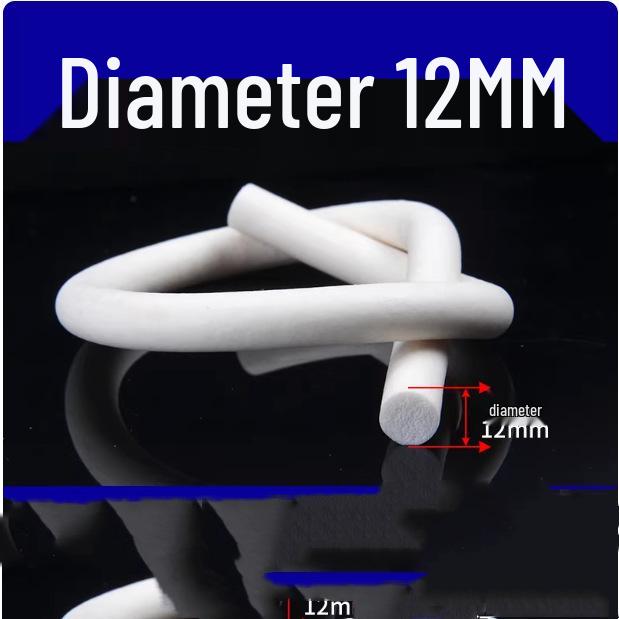 High-Temp Resistant Silicone Foam Rubber Strip - Anti-slip, Waterproof Sealing (2-5mm)