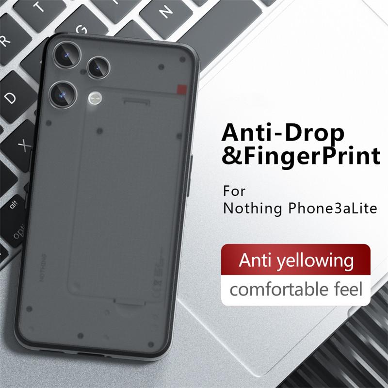 Durchscheinende Matte Handyhülle Für Nothing Phone 3a Lite Matte Rückseite Nothing Phone 3a Pro Hülle Für Nothing Phone 3a Lite Hülle
