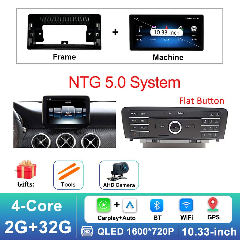 HD Touch Screen Car Multimedia Video Player for Benz A CLASS CLA GLA W176 2012 - 2018 Android 16 Carplay GPS Navi Bluetooth WiFi