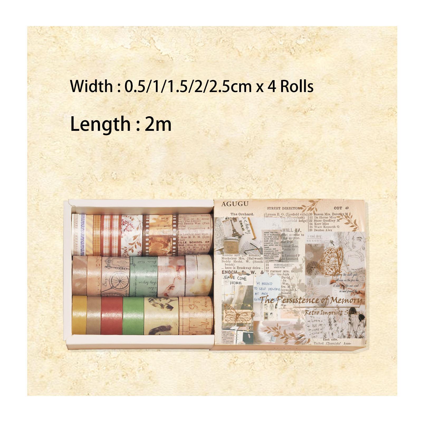 

Набор винтажных малярных лент из 20 шт. для скрапбукинга