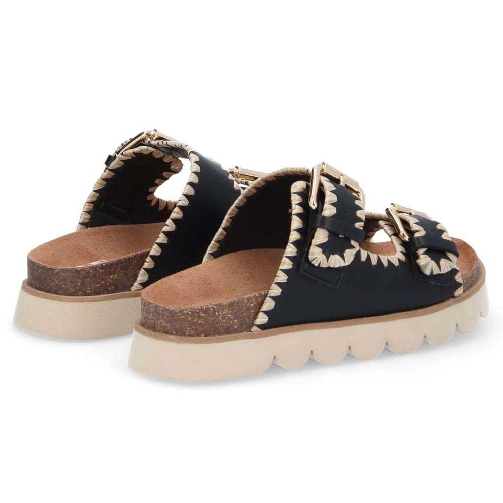 No-name mules leather black