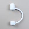5Pcs Silicone Straw Cover for 8mm Large Diameter Straws Toppers U-Shaped Lanyard Straw Lid Dust-Proof Reusable Straw Protector for Glass Stainless