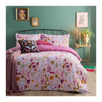 Enchanted Reversible Printed Duvet Cover Set