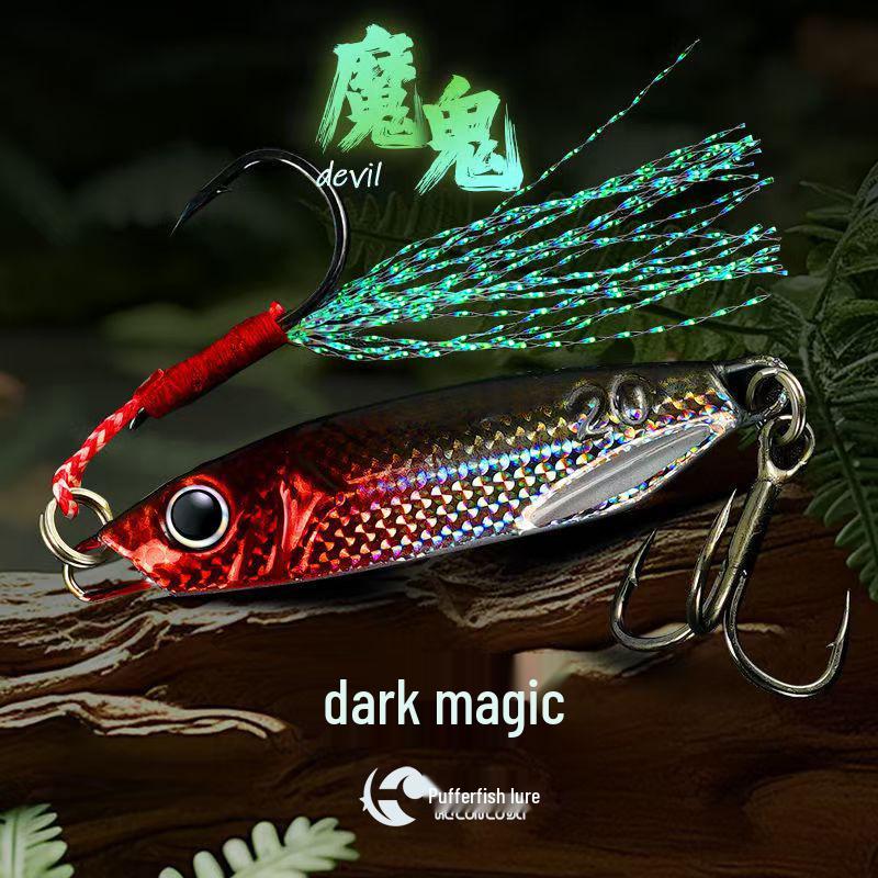 

Дальнобойная японская железная блесна для окуня и лаврака 15g