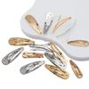 20pcs 4cm 5cm Metal Hair Clips Bow Hairpins Base for DIY Jewelry Making Alligator Hairgrip Setting Hair Accessories Findings