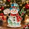 Memorial Ornaments for Christmas Handmade Sea Glass Ornament Mosaic Angel/Heart/Red Bird/Tree Hanging Coastal Tree Decoration with Sentimental Text,