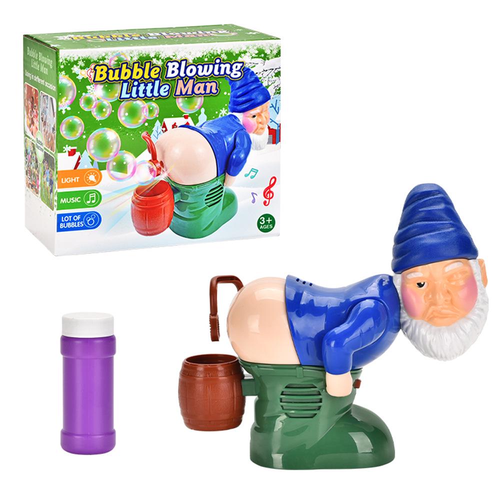 

Santa Claus Bubble Blowing Fart Machine: Funny Musical Automatic Toy for Kids