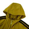 Adidas SS25 Outdoor Fashion Comfortable Versatile Hooded Jacket Men Jacket Yellow Green KB8508
