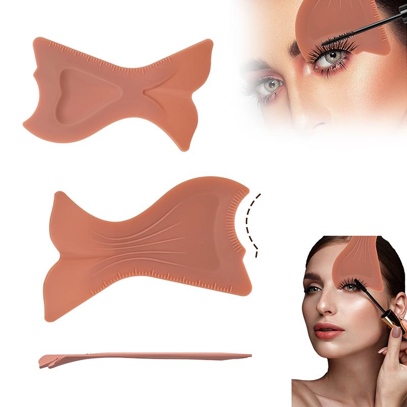 Eye Makeup Stencils Precision Makeup Tools Beauty Tools Makeup Stencils Beginner Makeup Auxiliary Tool, Silicone Multifunctional
